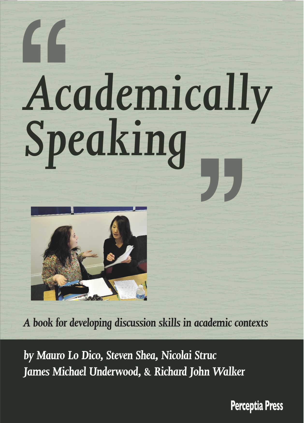 Academically Speaking Cover